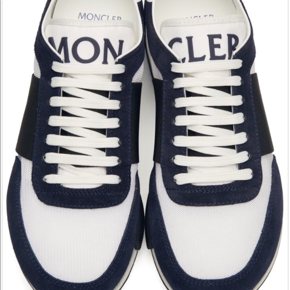Moncler Navy Horace Sneakers Men - Picture 7 of 8